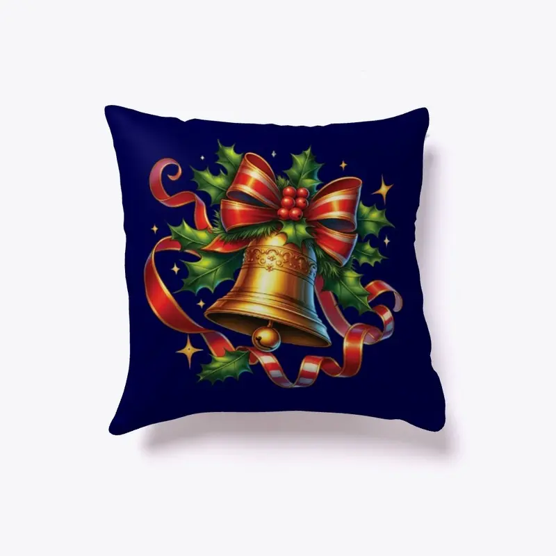 Christmas Bell Pillow decor