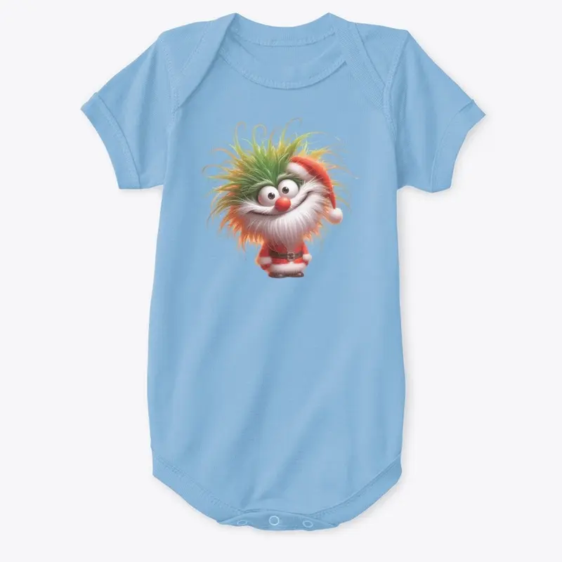 Kids Animal Santa shirt