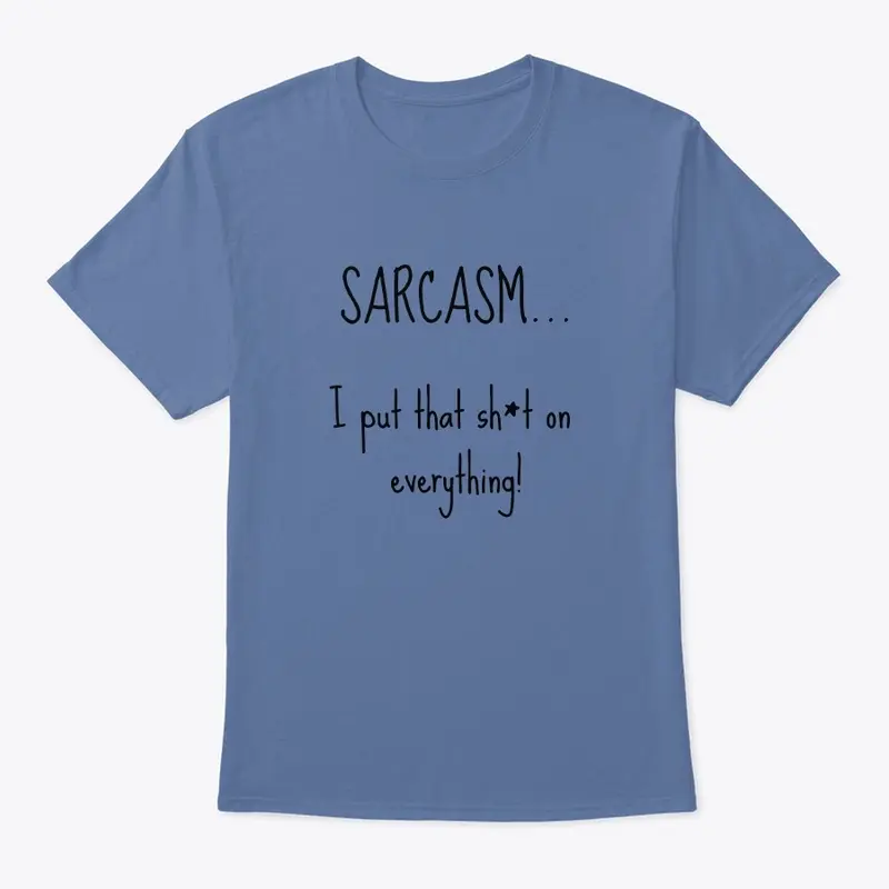 Sarcasm in black ink